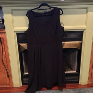 Lane Bryant black a symmetrical Dress
